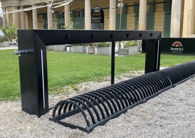 Schlosserei Strodl Ladesäule für E-Bikes