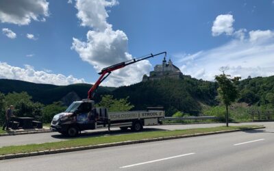 Neuer LKW im Einsatz