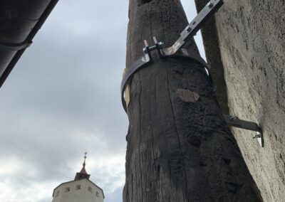 Schlosserei Strodl Wandbefestigung